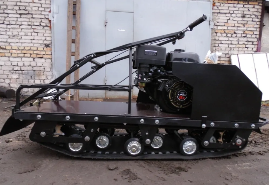 Мотобуксировщик AhtaR Зима 9 л/с с вариатором в Обнинске