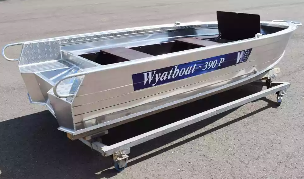 Алюминиевая лодка Wyatboat-390Р Fish в Обнинске