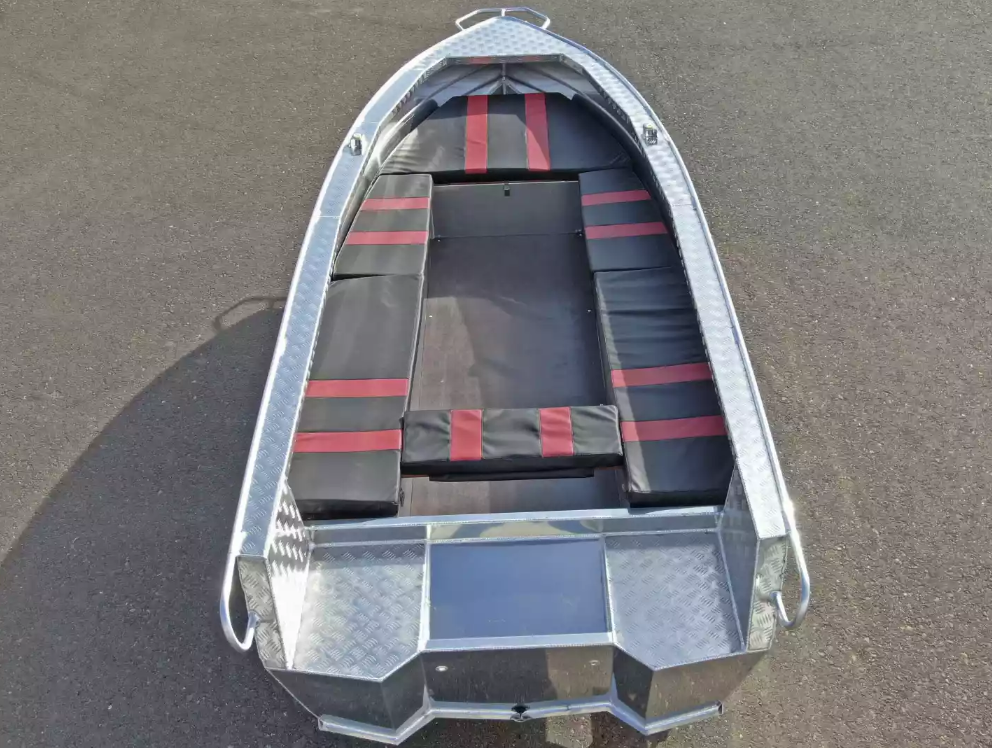 Алюминиевая лодка Wyatboat-390РМ увеличенный борт в Обнинске