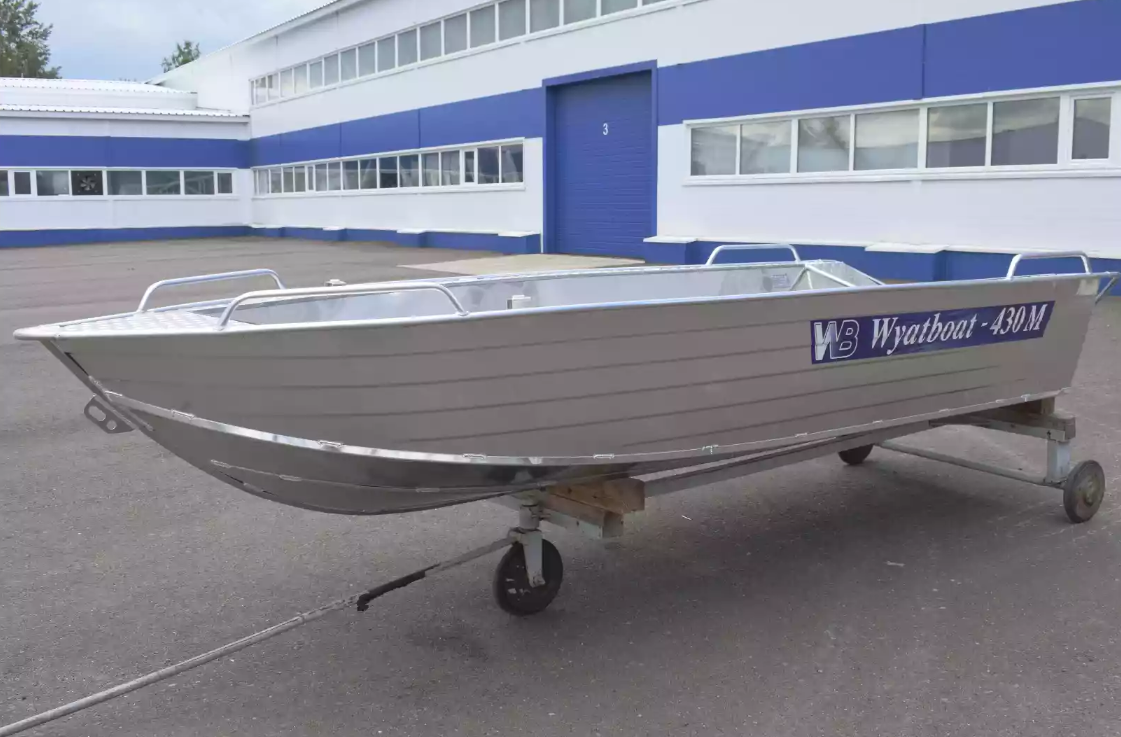 Алюминиевая лодка  Wyatboat-430М в Обнинске