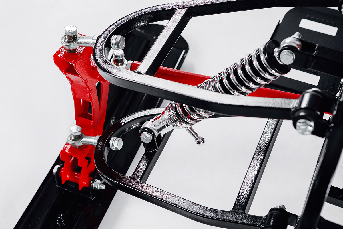 Лыжный модуль IKUDZO с подогревом ручек пластиковые лыжи в Обнинске