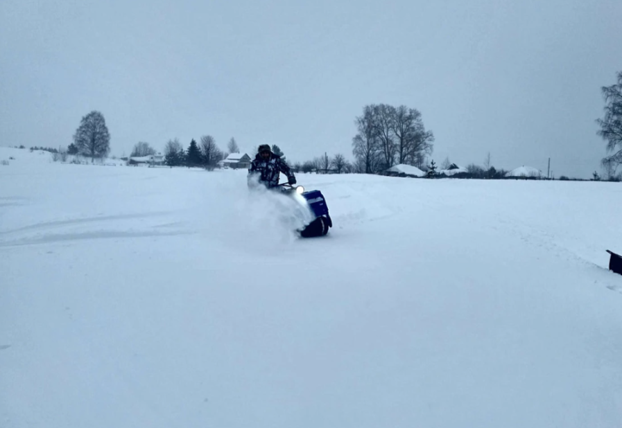 Мотобуксировщик Альбатрос-XLV 15 тележки, 1450 мм в Обнинске