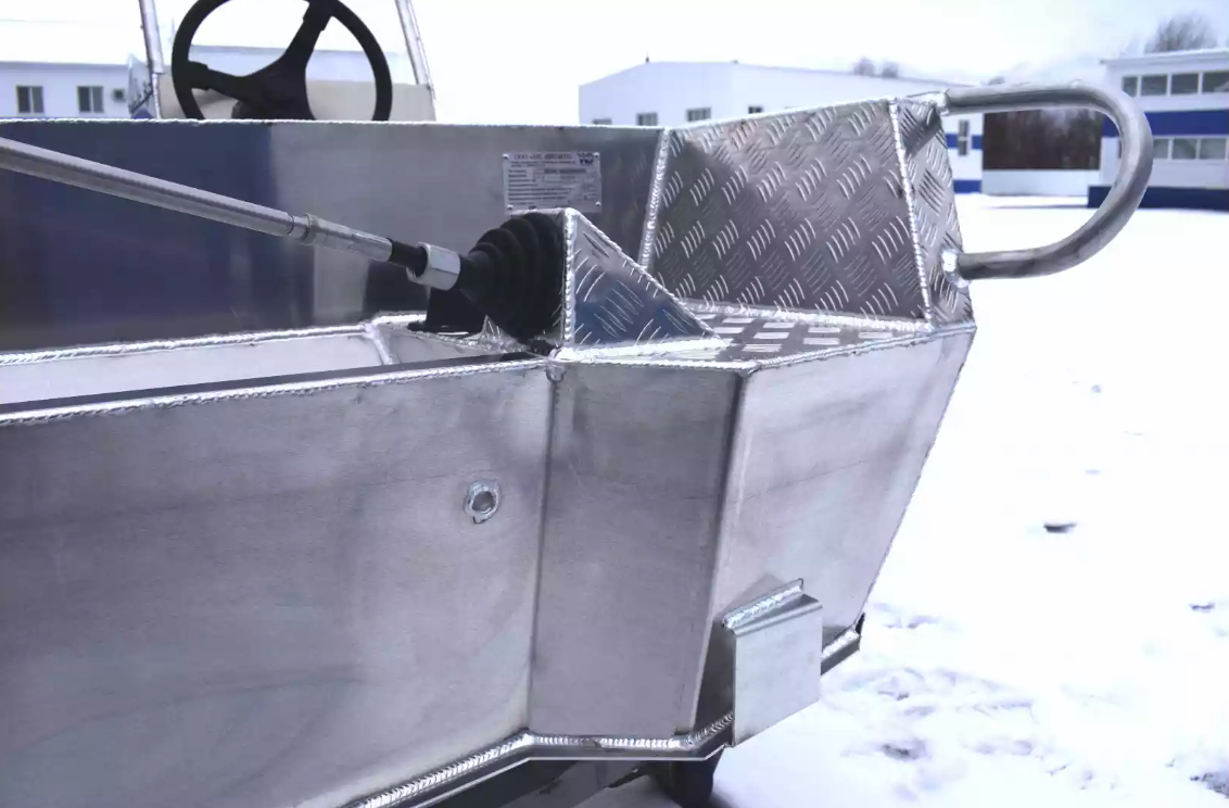 Алюминиевая лодка Wyatboat-390 C в Обнинске