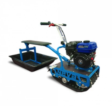 Мотобуксировщик НЕВА МС-1К с санями и сиденьем в Обнинске