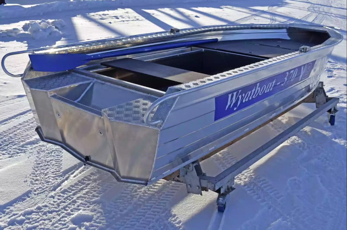 Алюминиевая лодка Wyatboat-370 Р FISH в Обнинске