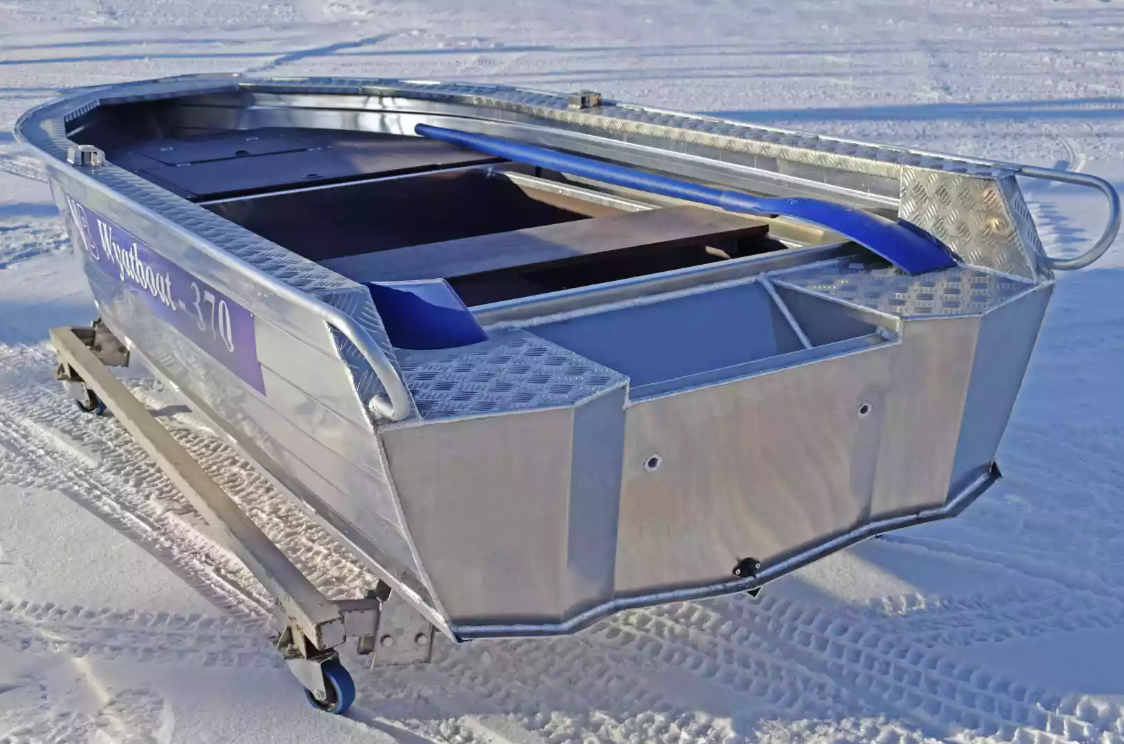 Алюминиевая лодка Wyatboat-370 Р FISH в Обнинске