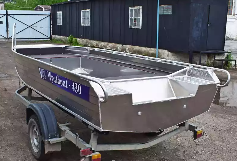 Алюминиевая лодка  Wyatboat-430 Master в Обнинске