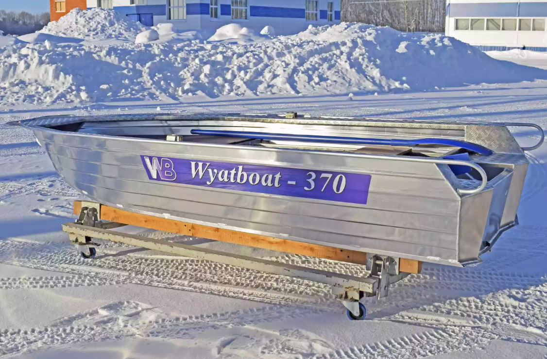 Алюминиевая лодка Wyatboat-370 Р FISH в Обнинске