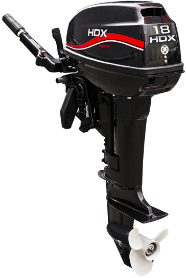 Лодочный мотор 2-х тактный HDX R series TE 18 BMS в Обнинске