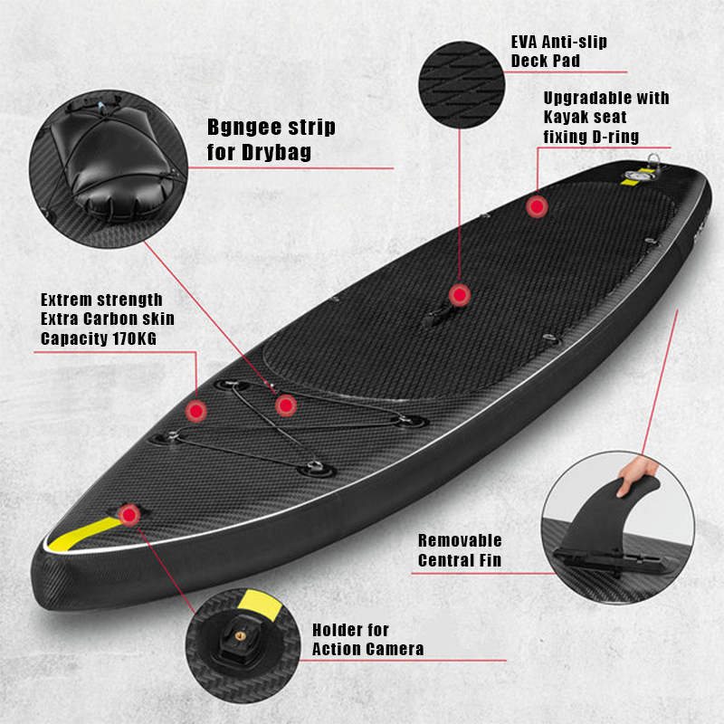 SUP (САП) ДОСКА MISHIMO CARBON DARKSIDE 11’ (335СМ) в Обнинске