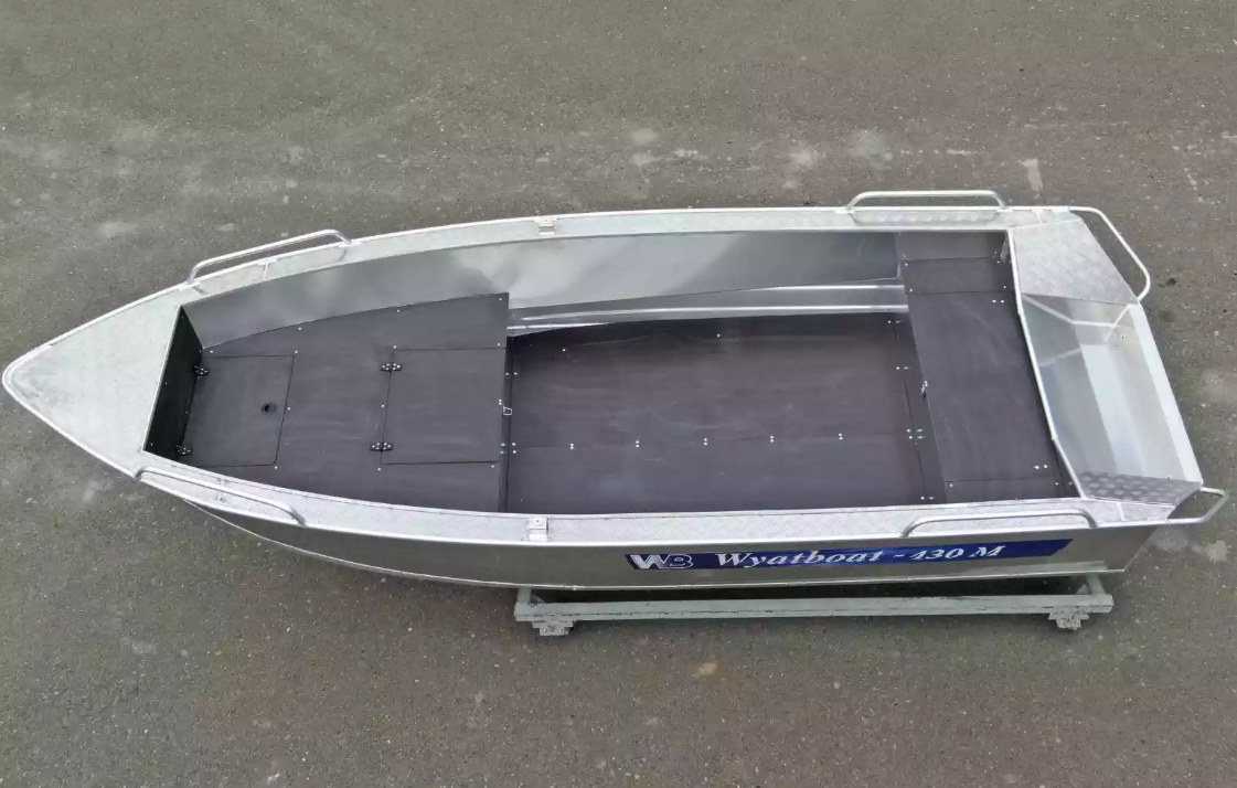 Алюминиевая лодка  Wyatboat-430М FISH в Обнинске