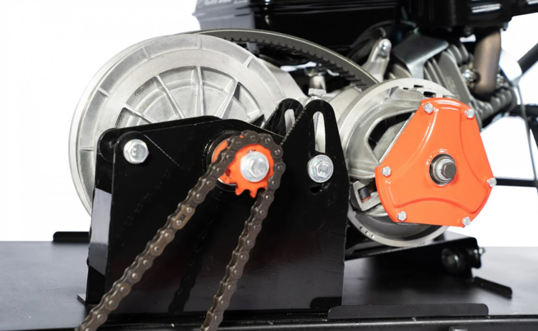 Мотобуксировщик БУРЛАК-M2 LFK 15 л.с. с эл/зап (передний привод, катки) в Обнинске