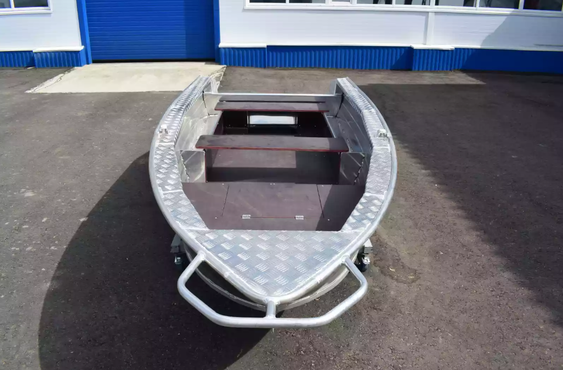 Алюминиевая лодка Wyatboat-390Р Увеличенный борт в Обнинске
