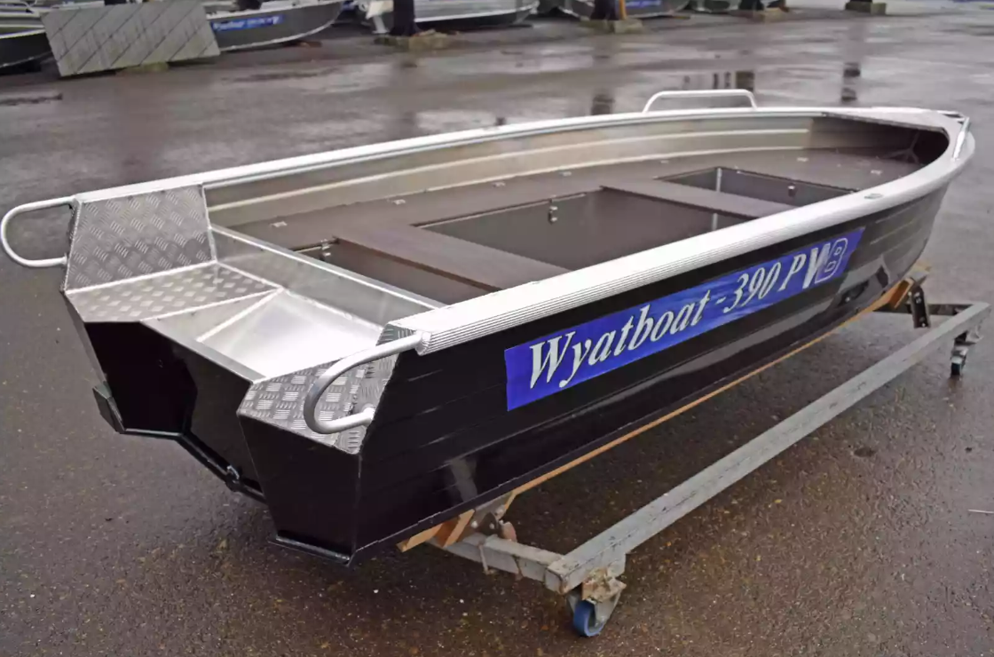 Алюминиевая лодка Wyatboat-390РМ в Обнинске