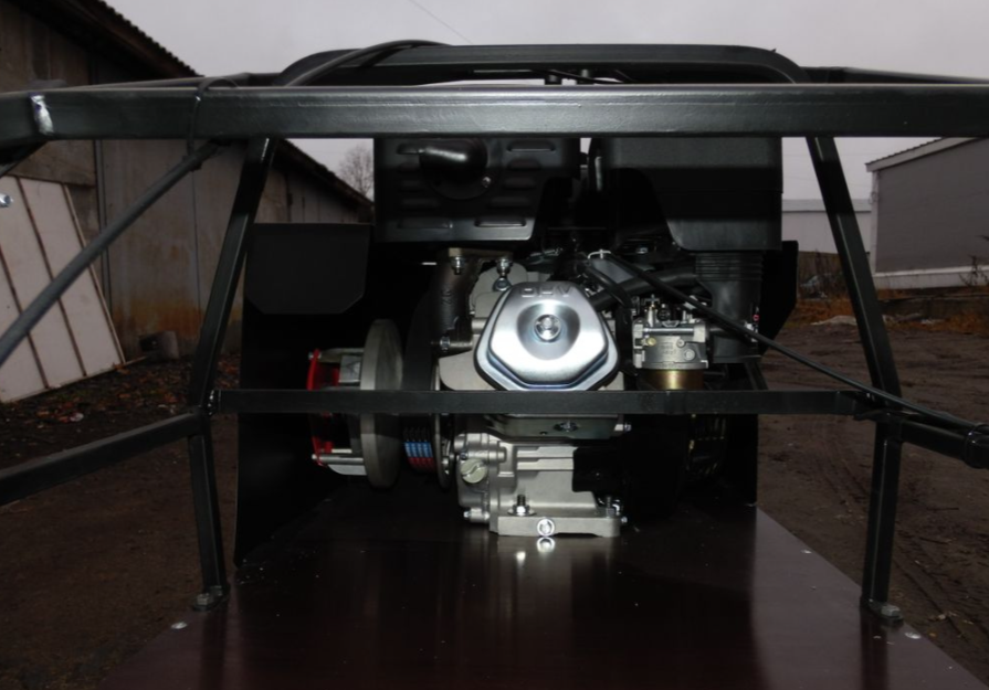 Мотобуксировщик AhtaR Зима 15 л/с с вариатором в Обнинске