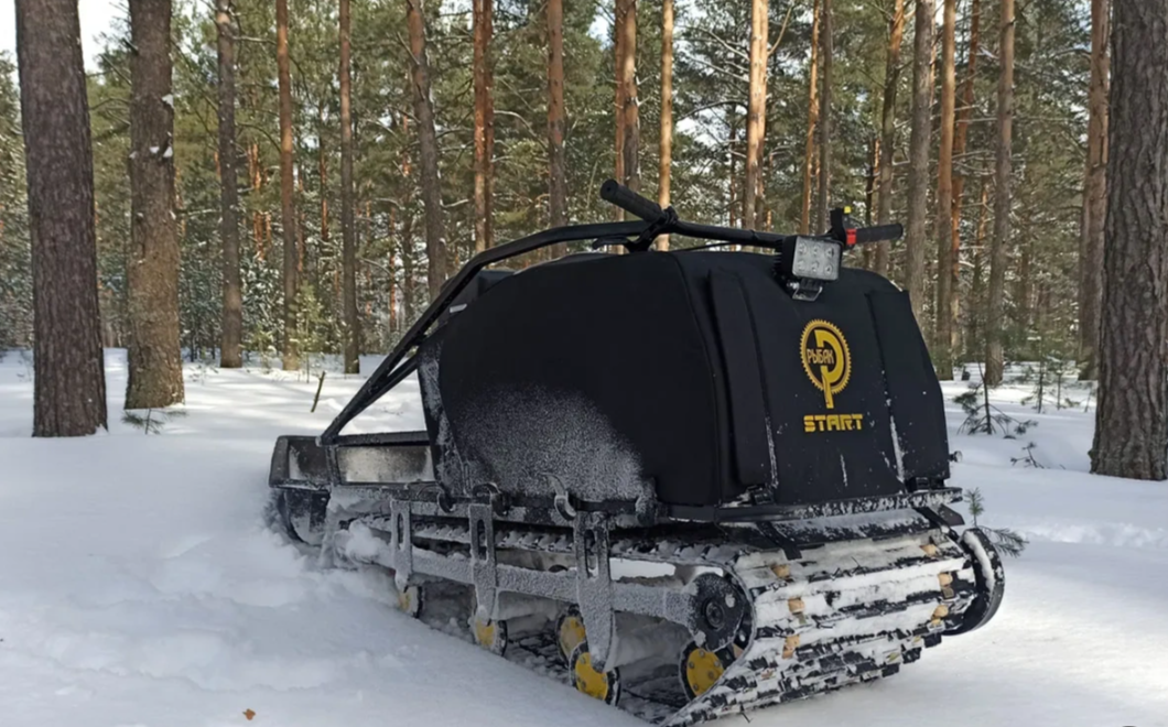 Мотобуксировщик РЫБАК СТАРТ Lifan 15 л.с (тканный капот) в Обнинске