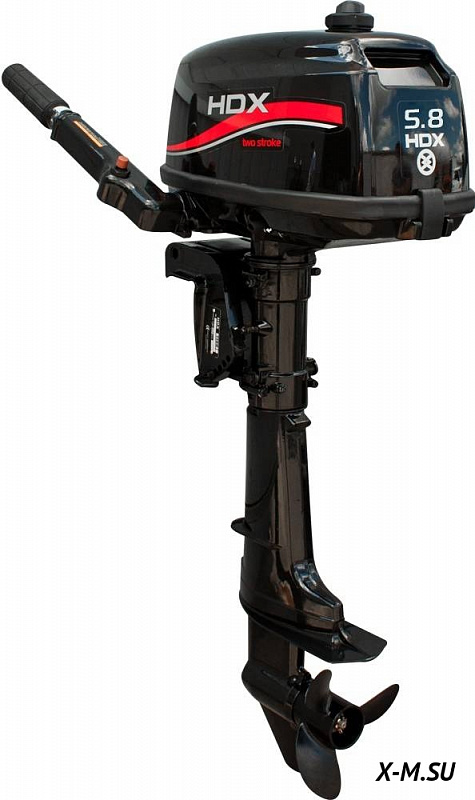 Лодочный мотор 2-х тактный HDX R series T 5,8 BMS в Обнинске