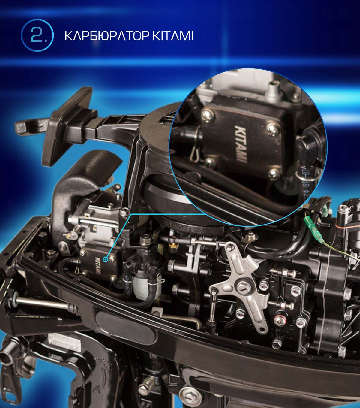 Лодочный мотор MARLIN PROLINE MP 9.9 (20) AWRS FORCE в Обнинске