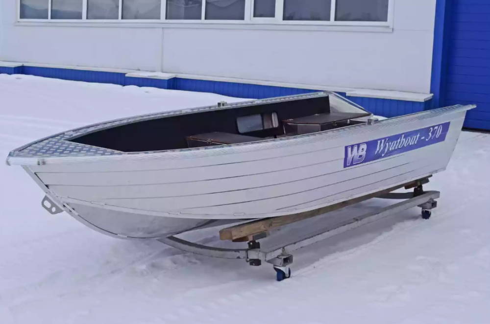 Алюминиевая лодка Wyatboat-370 в Обнинске