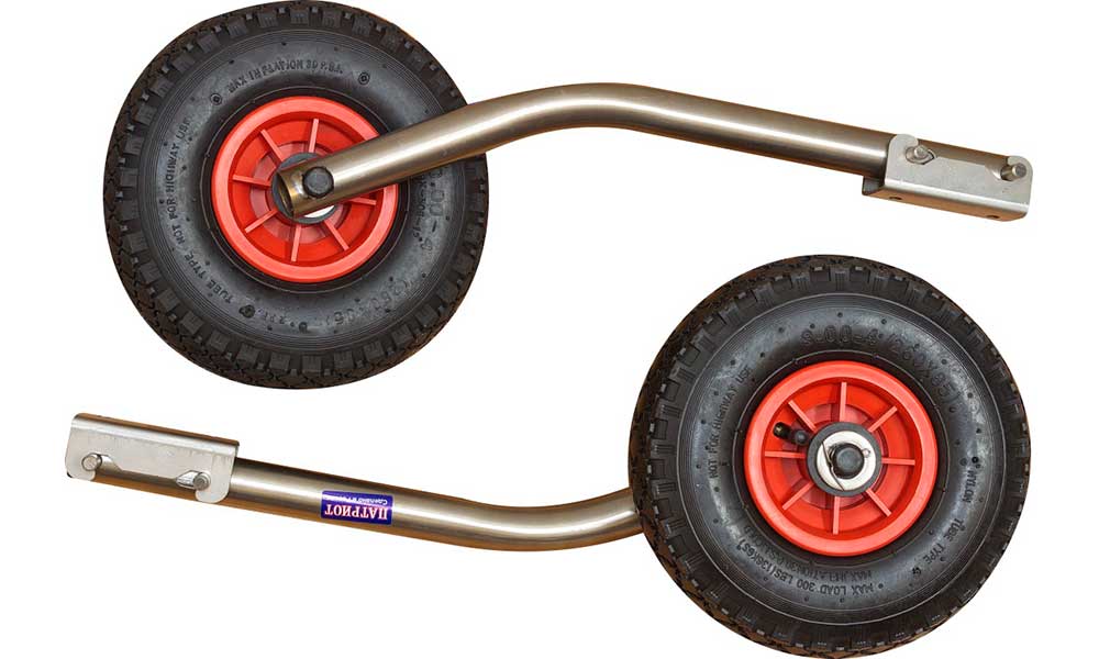 Транцевые колеса модульные удлиненные из нержавеющей стали в Обнинске