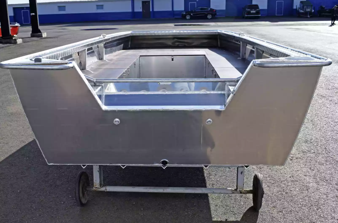 Алюминиевая лодка Wyatboat-490 Jonboat в Обнинске