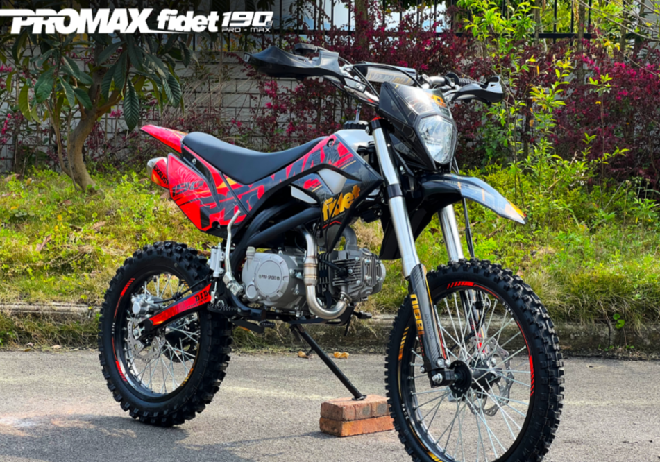 Мотоцикл (питбайк) PROMAX FIDET (ФАЙДЕТ) 190E MAX PRO LUX 19/16 в Обнинске