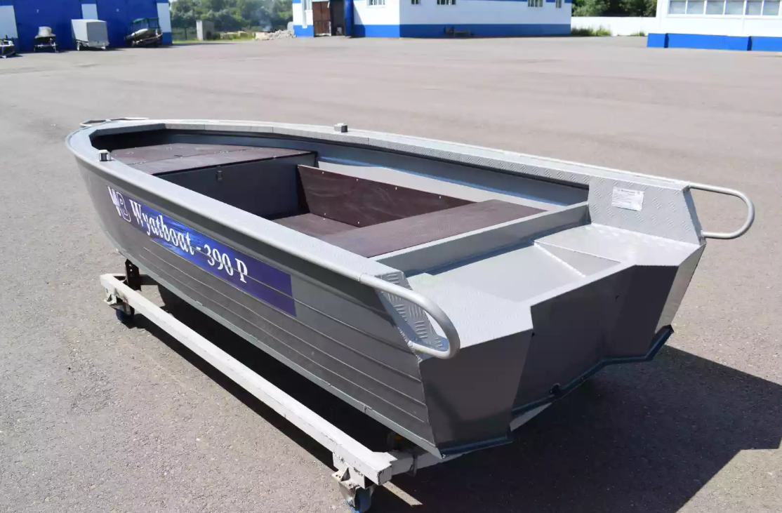 Алюминиевая лодка Wyatboat-390Р Fish в Обнинске