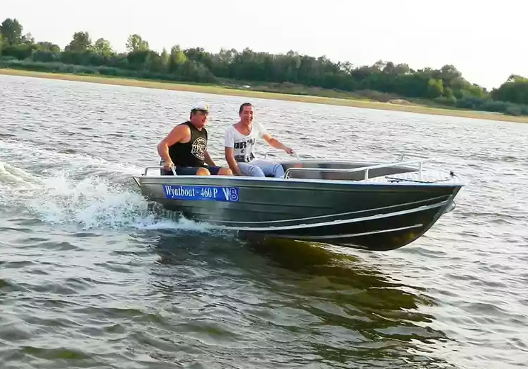 Алюминиевая лодка Wyatboat-460 P в Обнинске