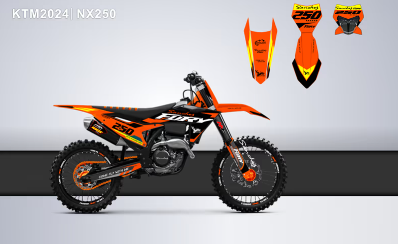 Кроссовый мотоцикл Sanchez Fury NX250 в Обнинске