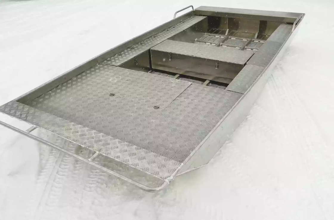 Алюминиевая лодка Wyatboat-390 Jonboat в Обнинске