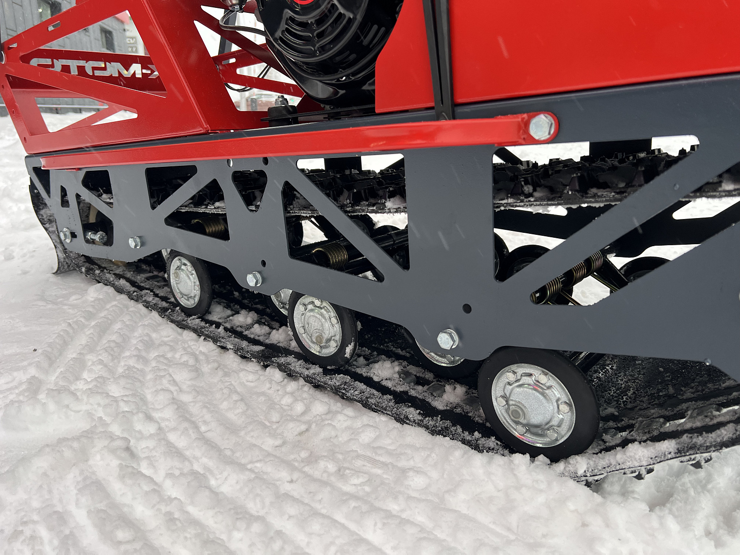 Мотобуксировщик EX-MOTO SNOWDOG S500 15л.с в Обнинске