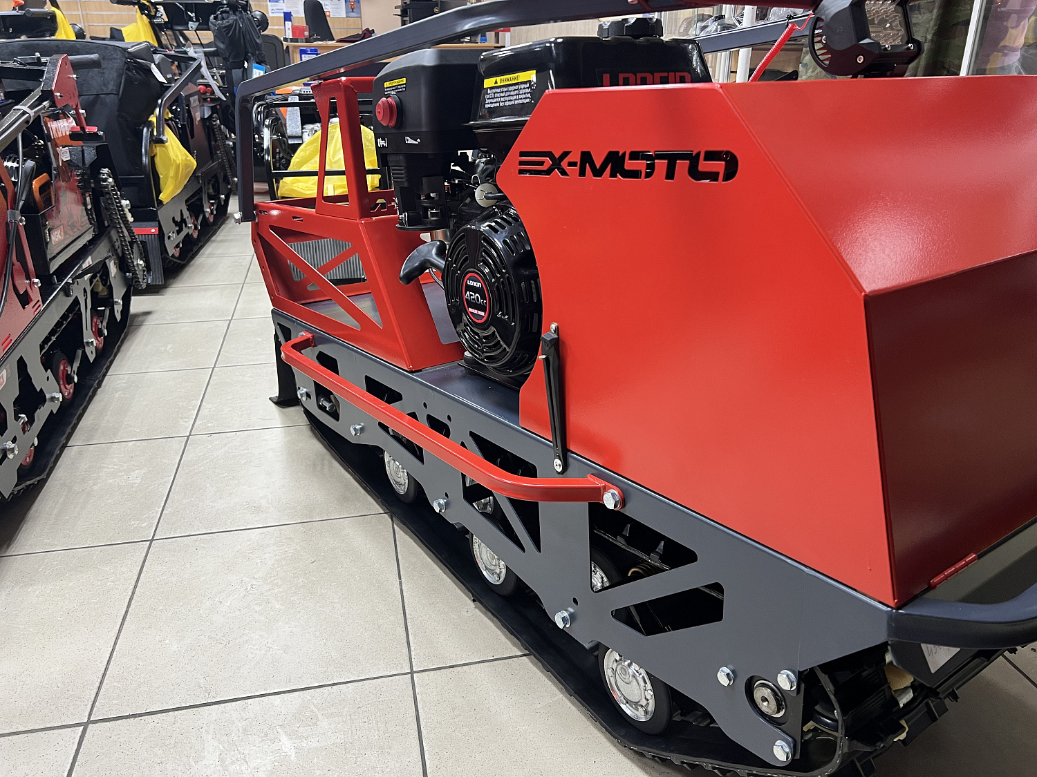 Мотобуксировщик EX-MOTO SNOWDOG S500 15л.с в Обнинске