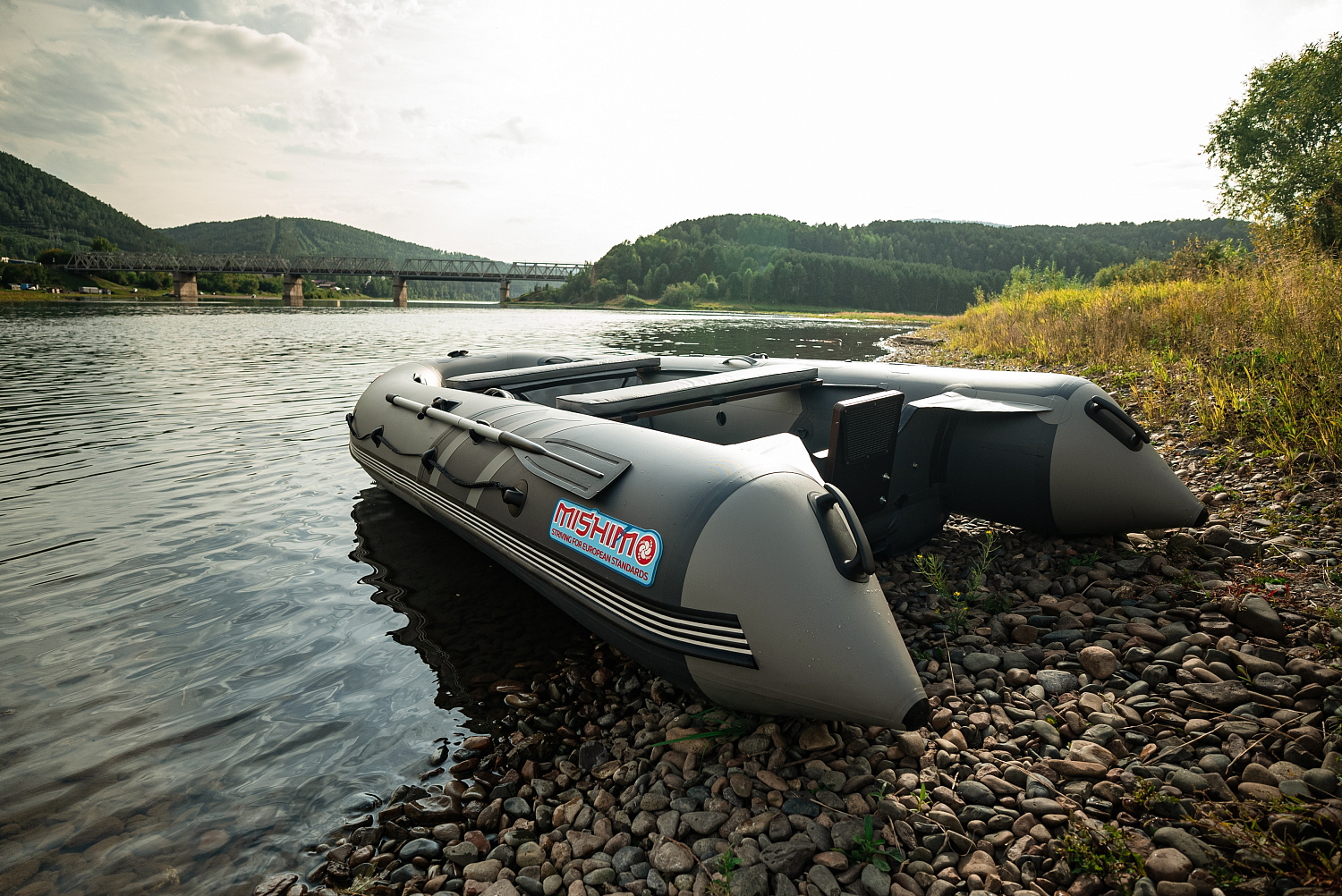 Лодка MISHIMO RIVER JET 390 под водомет в Обнинске