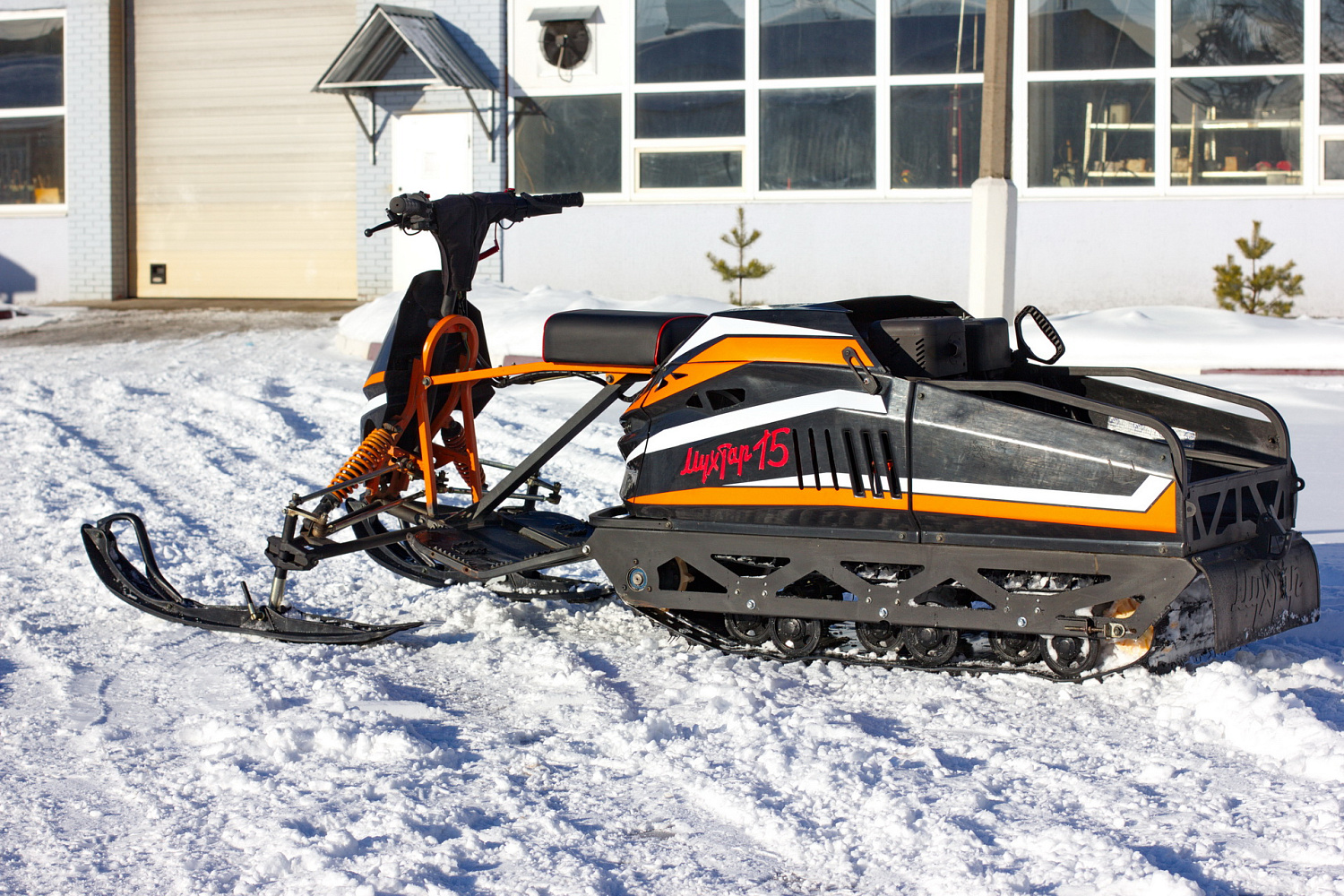 Мотобуксировщик IRBIS Мухтар 15 с лыжным модулем в комплекте в Обнинске