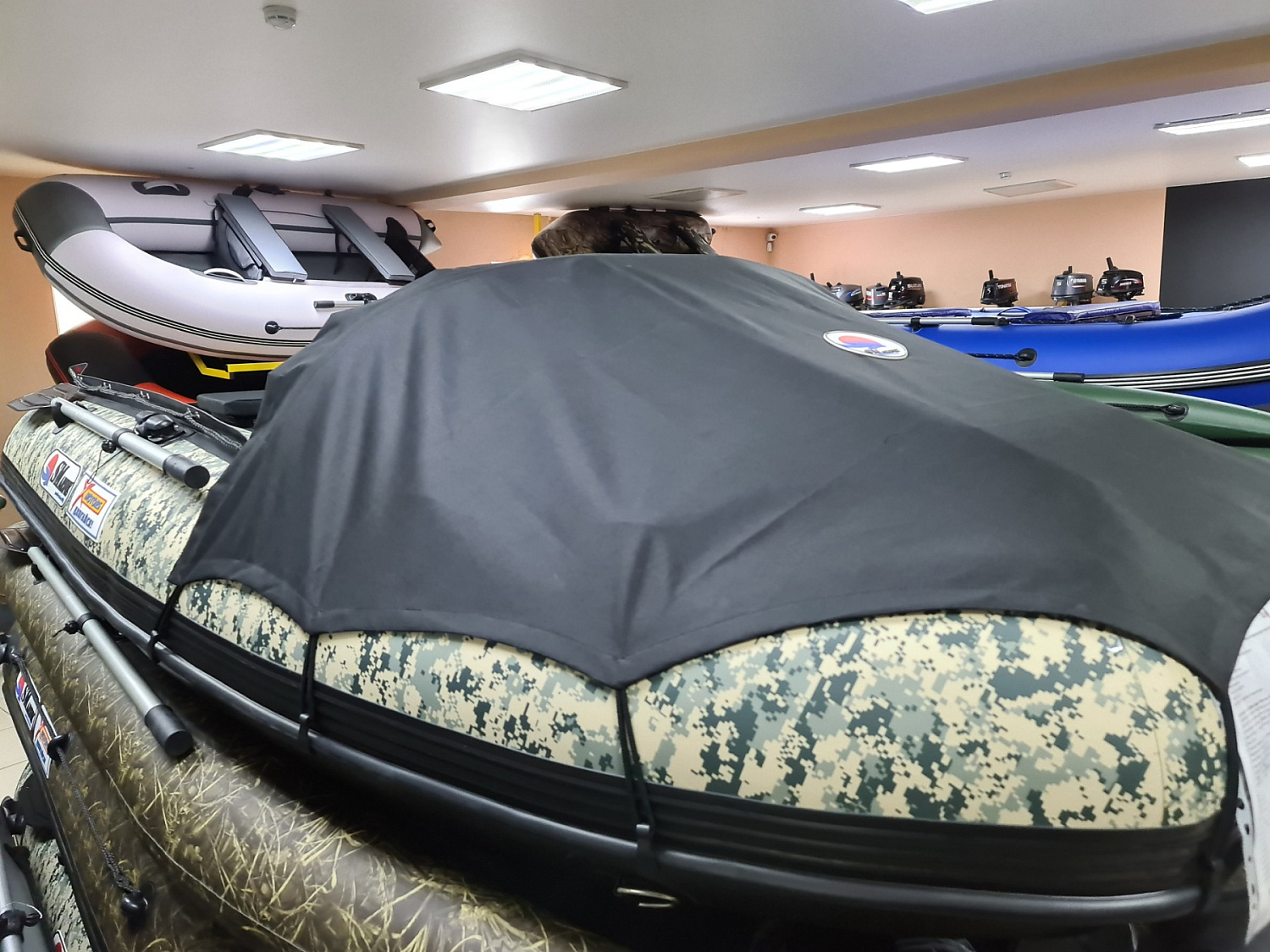 КОМПЛЕКТ НОСОВОГО ТЕНТА К ЛОДКЕ SMARINE SDP MAX 360 ЧЕРНЫЙ в Обнинске