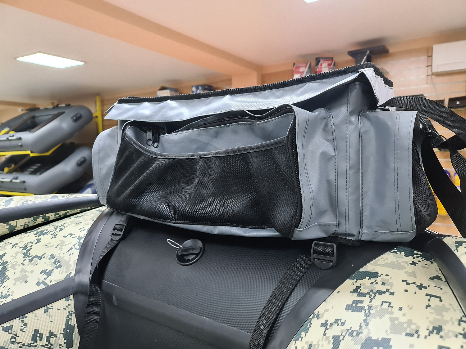 СУМКА ЛЮКС НА БАЛЛОН ДЛЯ ЛОДОК ПВХ 50Х25Х25 СМ в Обнинске