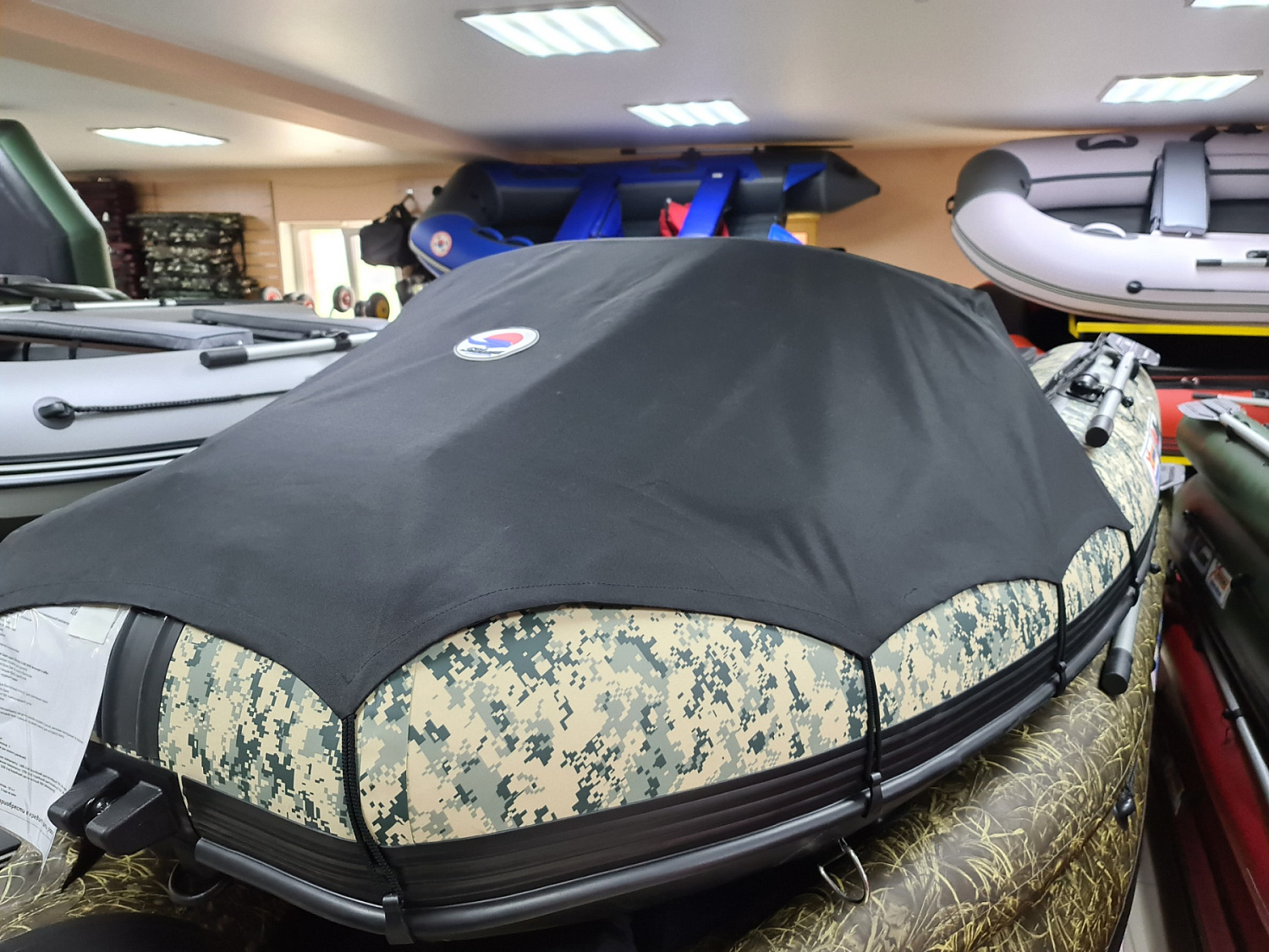 КОМПЛЕКТ НОСОВОГО ТЕНТА К ЛОДКЕ SMARINE SDP MAX 360 ЧЕРНЫЙ в Обнинске