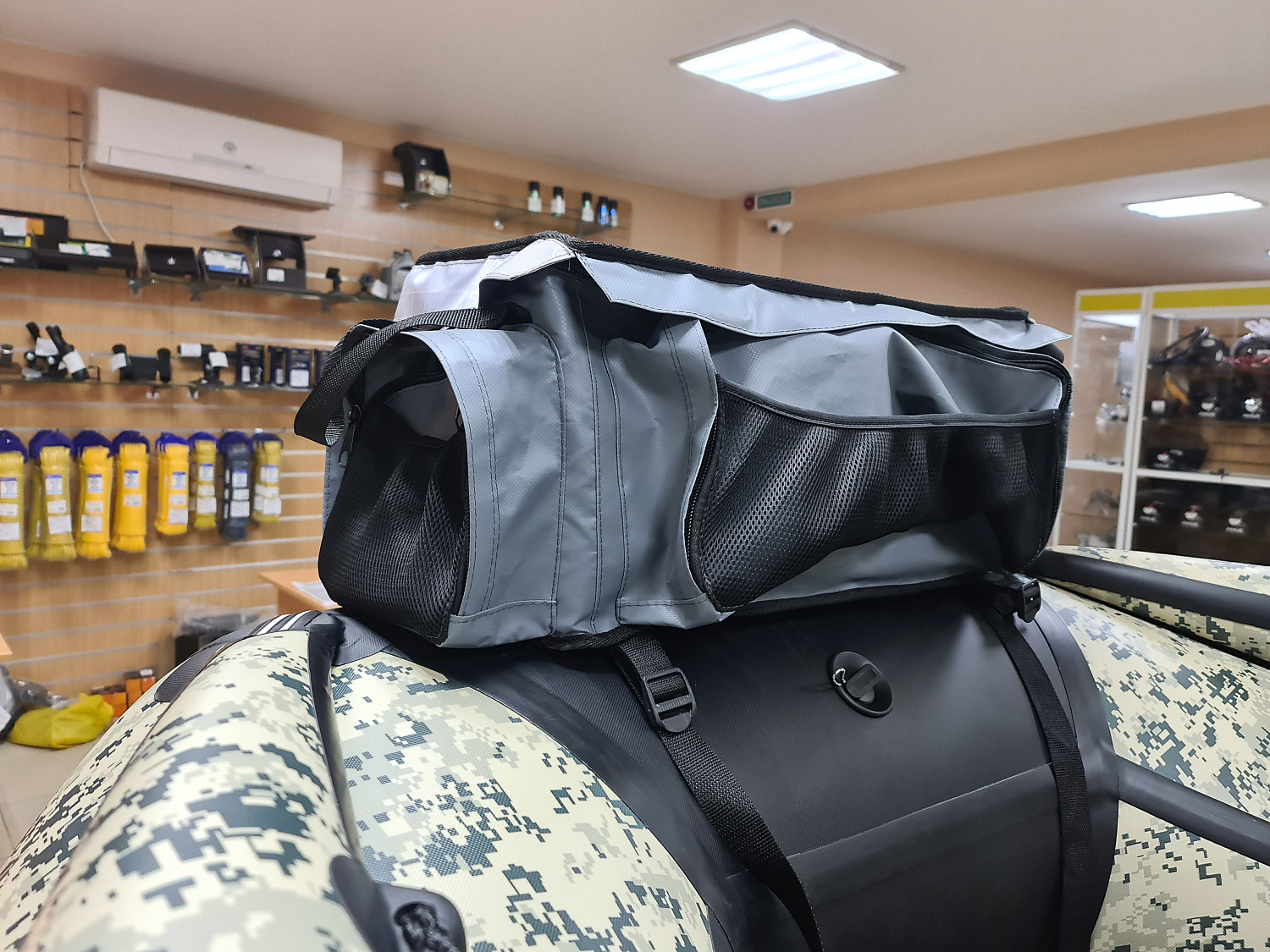 СУМКА ЛЮКС НА БАЛЛОН ДЛЯ ЛОДОК ПВХ 50Х25Х25 СМ в Обнинске